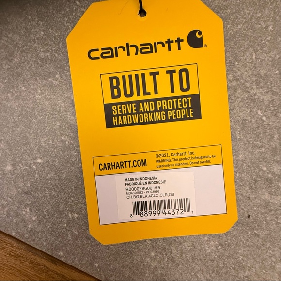 Carhartt Insulated 4 Can Lunch Cooler Rain Defender Bag Black NWT - Picture 7 of 12